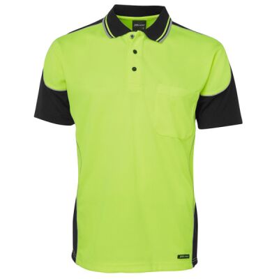 JB's Hi Vis Contrast Piping Polo Thumbnail